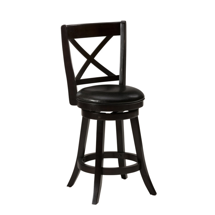 Red Barrel Studio® Kingsford Swivel 25" Counter Stool Wayfair